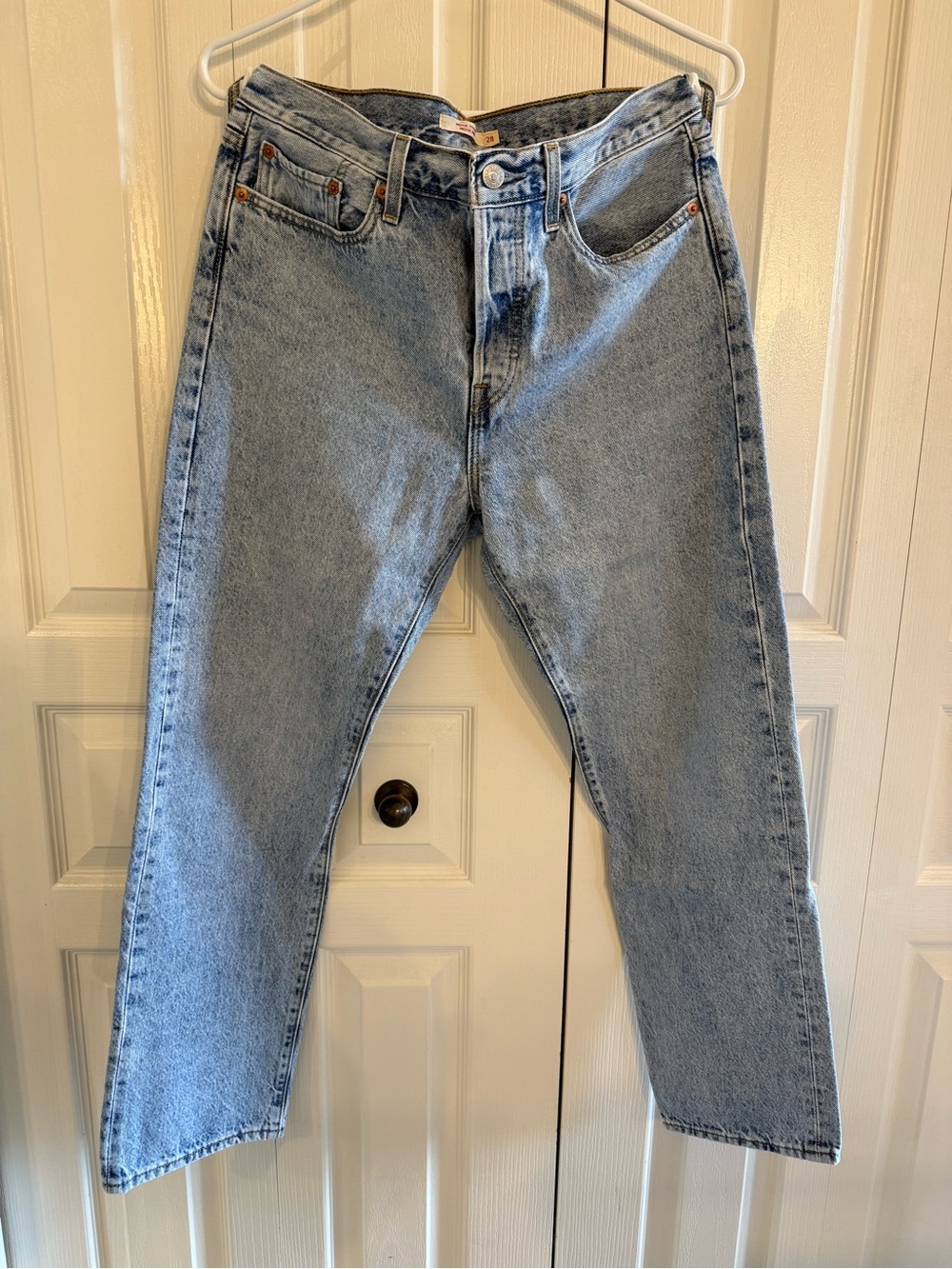 Levi's Light Blue Straight Leg Women's Jeans